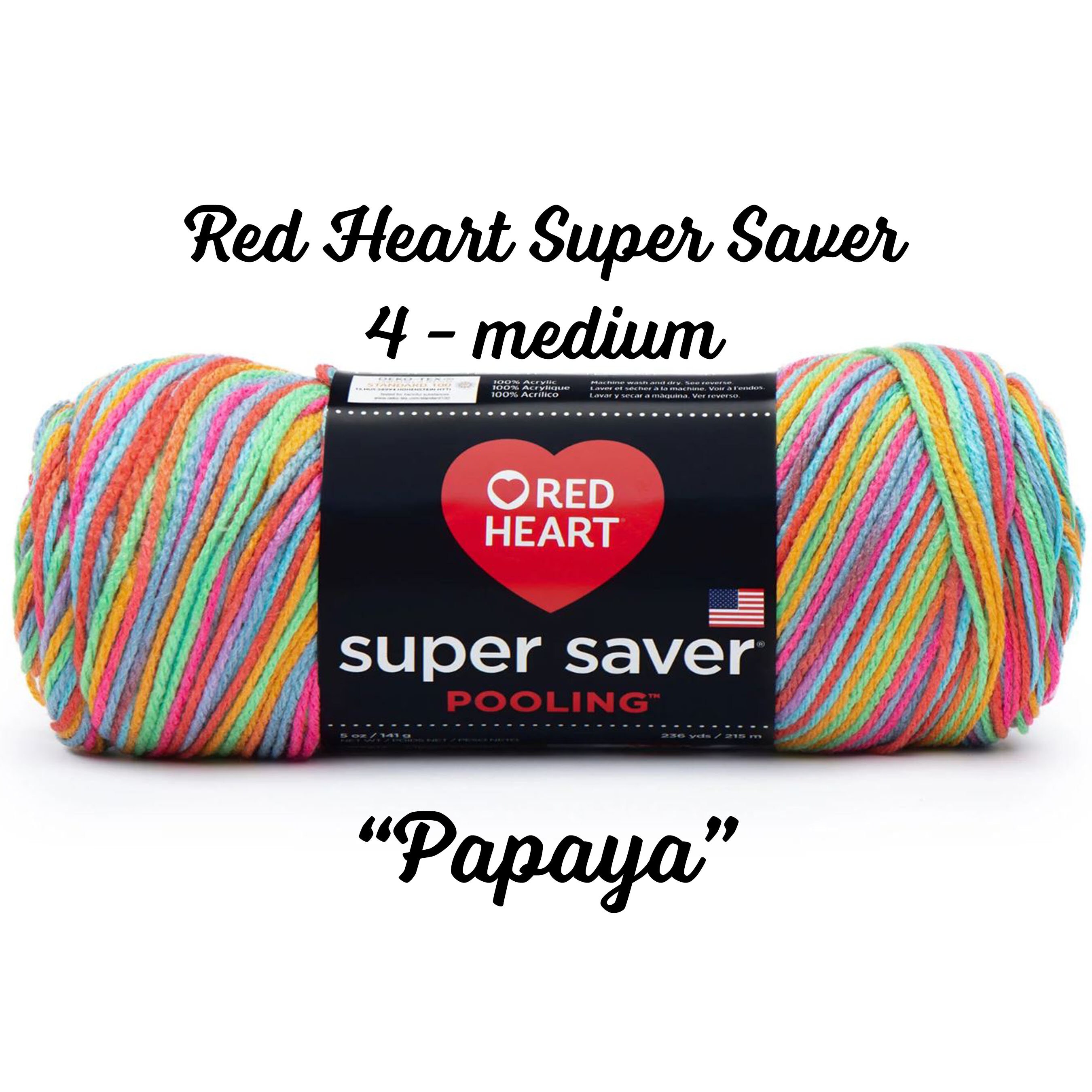 Red Heart Paparazzi Roll With It Melange Yarn (4 - Medium), Free Shipping  at Yarn Canada