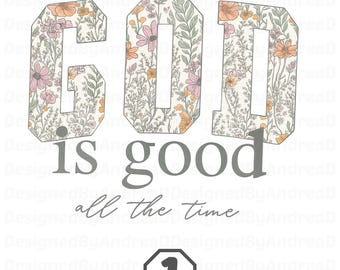 God is goed png, god png, Jezus png, geloof png, christelijke png, religieuze png, katholieke png, sublimatieontwerpen, INSTANT DOWNLOAD