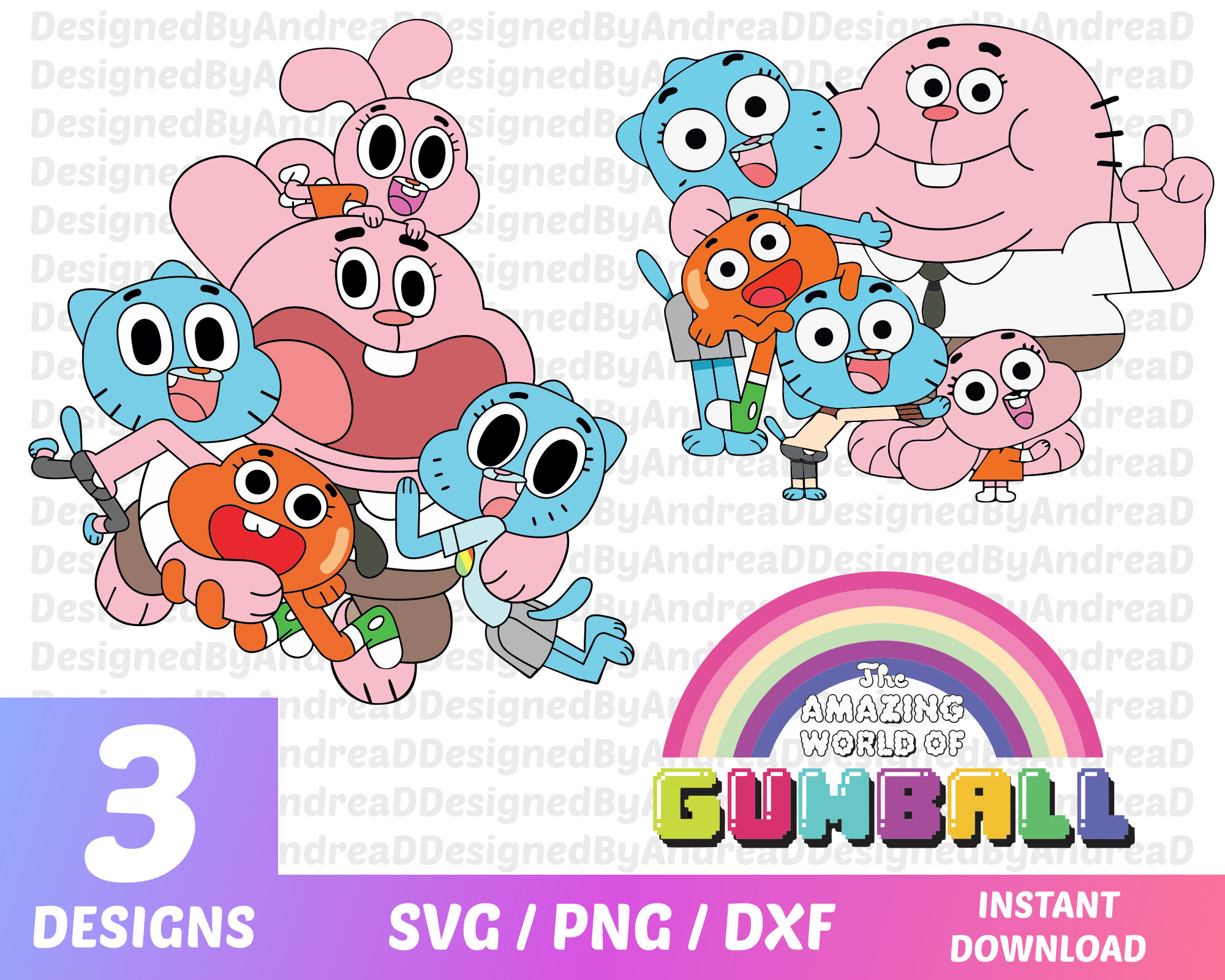 The Amazing World of Gumball Logo Vector - (.SVG + .PNG) 