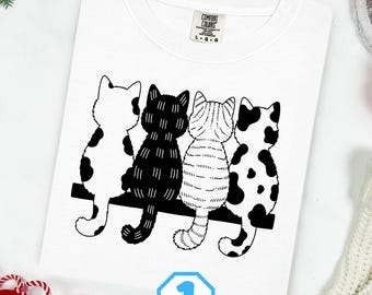 Cats Png, Funny Cat Png, Kitten Png, Cat Lovers Png, Sublimation Designs, Png bundle, Digital Stickers, INSTANT DOWNLOAD