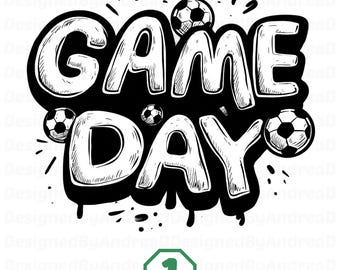 Spieltag Fußball Png, Spieltag Png, Fußball Mama Png, Fußball Mama Png, Retro Fußball Png, Sublimationsentwürfe, INSTANT DOWNLOAD