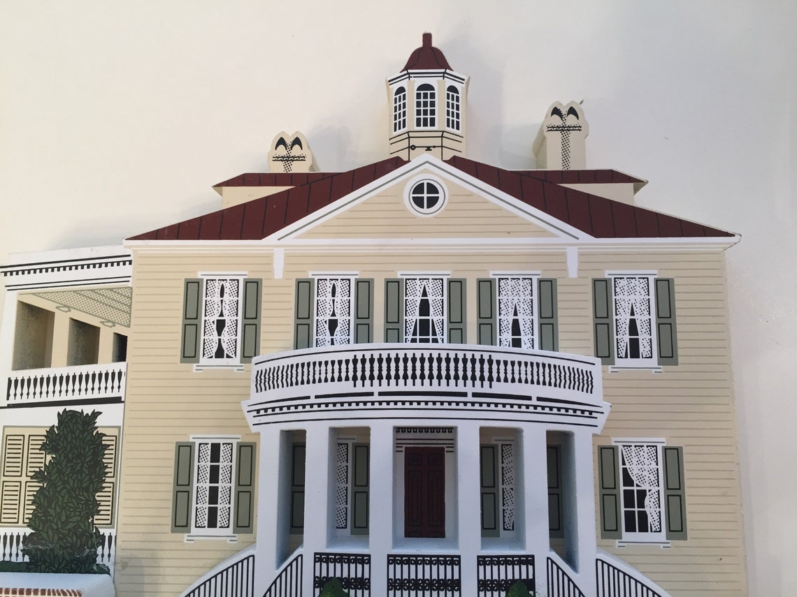 Sheila's Collectible Charleston SC Houses 7 Meeting Etsy