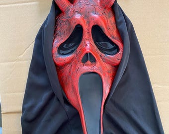 Scream Devil Face Aged Mask Ghost Face Killer by Funworld
