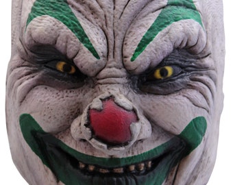Schmidt 30er Jahre Clown Gesichtsmaske, Mundschutz, Halloween Gruselig