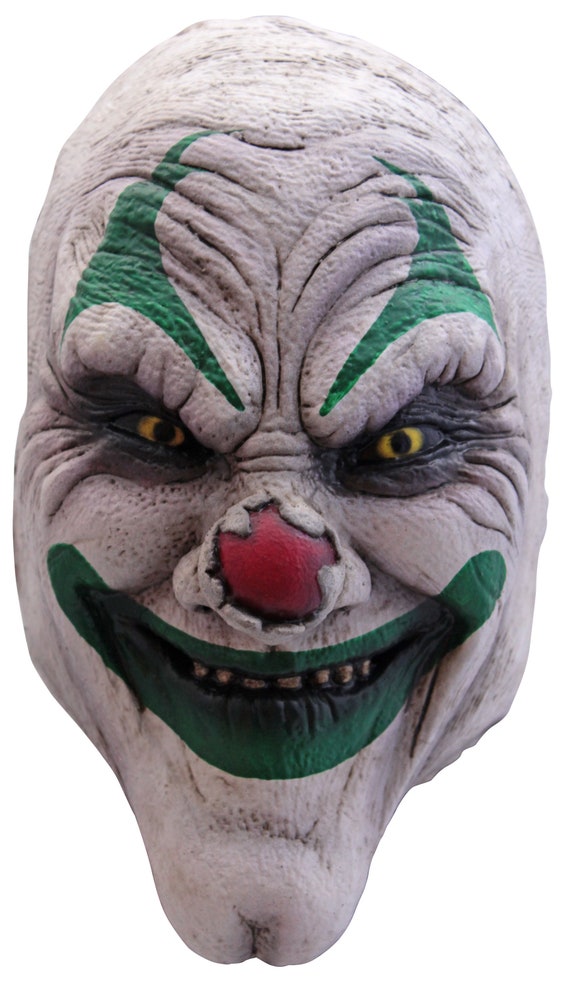Schmidt Eating Grin Halloween Creepy Carnival Clown Face Mask - Etsy