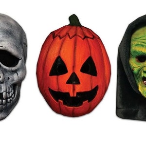 Halloween 3: Season of the Witch Glow in the Dark 3 Mask Set - Etsy