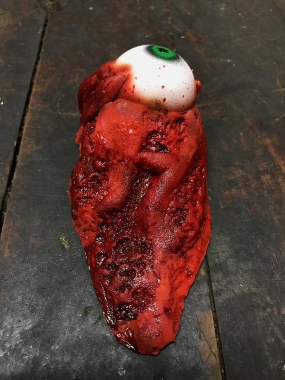 Halloween Horror Gory Eye Mound With Guts Prop Etsy