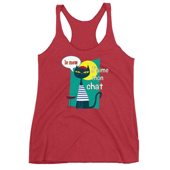 Cute Graphic Cat Shirtj Aime Mon Chat I Love My Cat Etsy Cute Graphic Cat Shirtj Aime Mon Chat I Love My Cat Etsy
