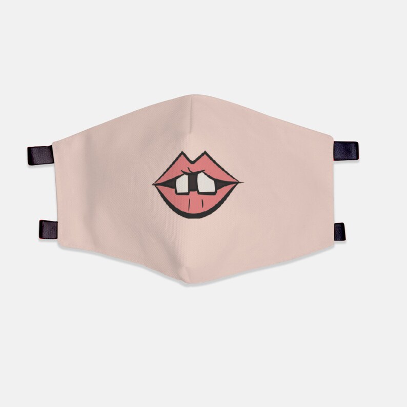 Funny Bubba Teeth Cloth Face Mask/funny cloth mask/face Etsy