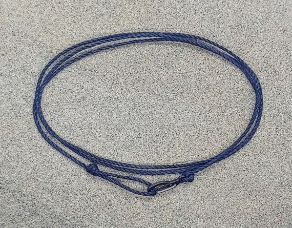 KidsAtHeartBeadShop Men's Minimalist Black String Bracelet, Surfer Bracelet or Anklet for Men, Waterproof Cord Bracelet, Men's Thin Rope Bracelet