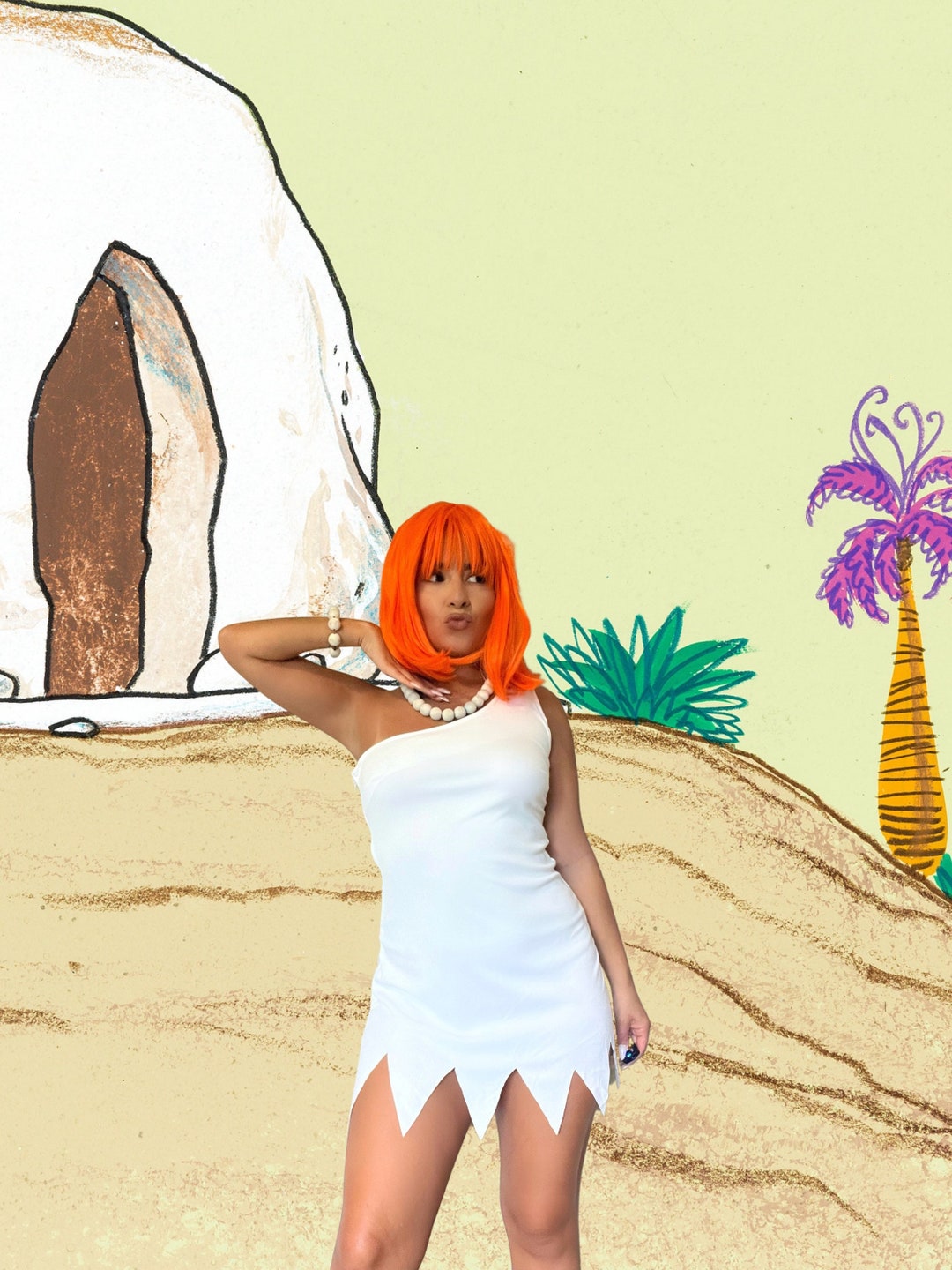 Wilma Flintstone Costume the Flintstones Costume Flintstones Dress