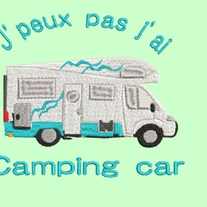 I can't, I have a camper van