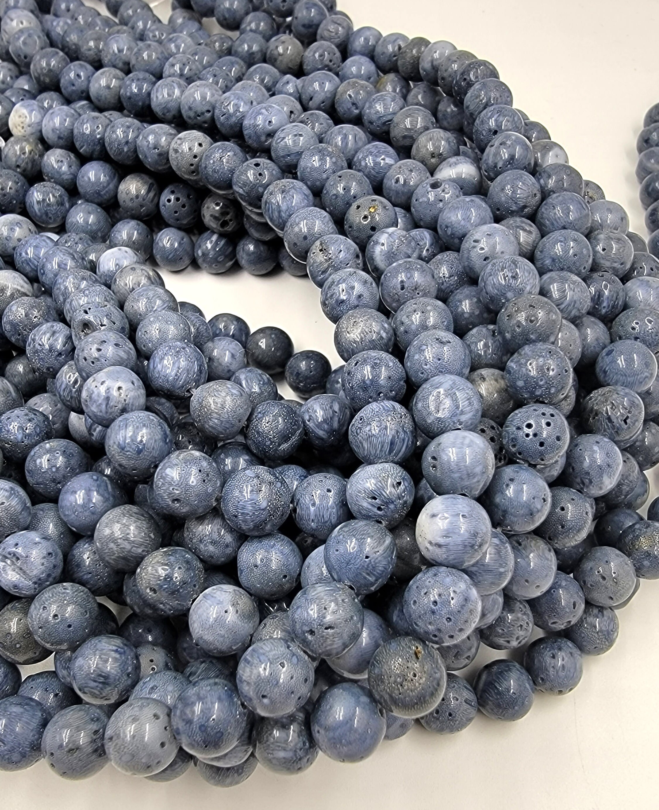 PERLINE DI CORALLO Rosso Italiano 100% Naturale, Perle - Foto 5