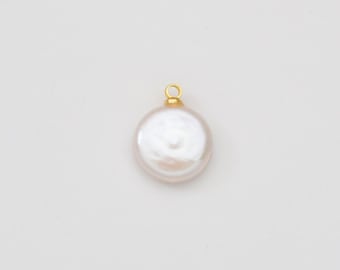 DIY Natural Baroque Pearl Pendant Can Be Used As Necklace Birthday Valentine's Day Christmas Gift, CP1946