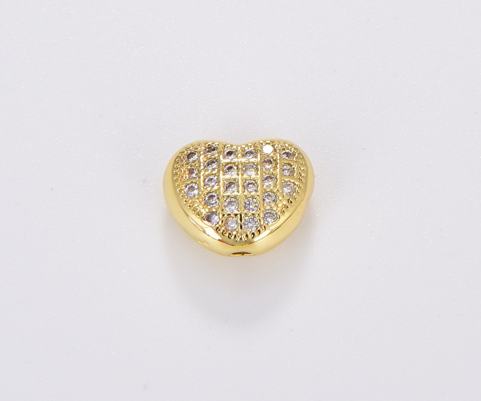 [Julie Vos] Esme Heart Pave-CZ main image 1