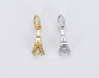 Authentic Pandora Disney Paris Eiffel Tower and Minnie Mouse Charm
