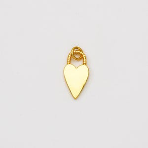 Dainty Heart Charm, Gold Filled Heart Love Twisted Handle Padlock Pendant for Necklace Bracelet Earrings Jewelry Making Supply, CP2056