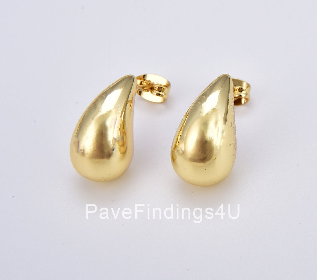 【SUBYUL】TEARDROP EARRINGS - (サイコだけど大丈夫) Amazon.com: Stainless Steel Water Drop Hollow Stud Earrings