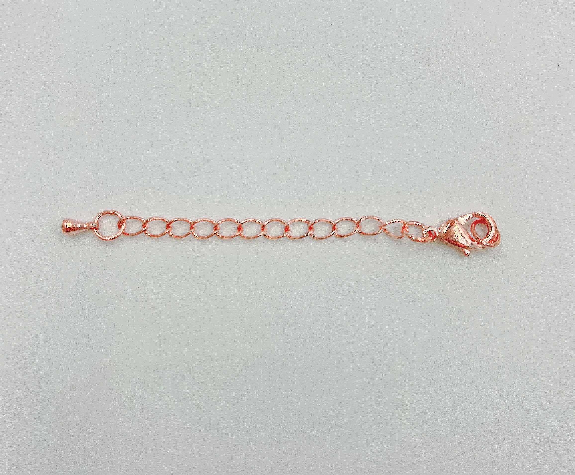 UNICRAFTALE 20 pz 2 Colori Prolunga in Ottone per Catena Barbazzale Catene con estremità da 67 mm con Fermagli per Artiglio di Aragosta Prolunga per