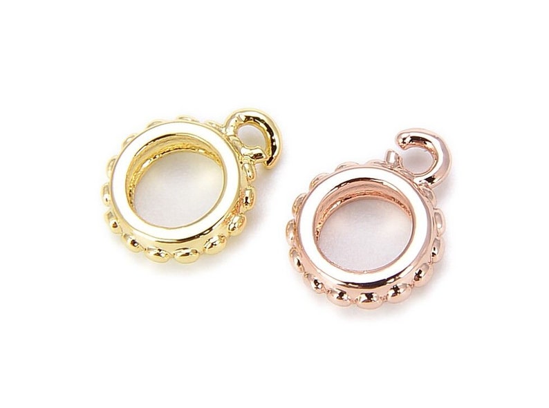 Pendant Enhancer Bail Clasp Silver Plated Pendant Enhancer Etsy