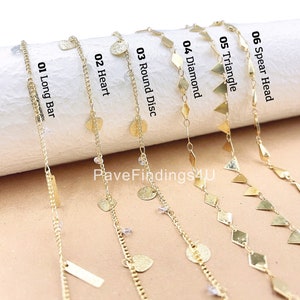 Triangle Link Chain - Etsy