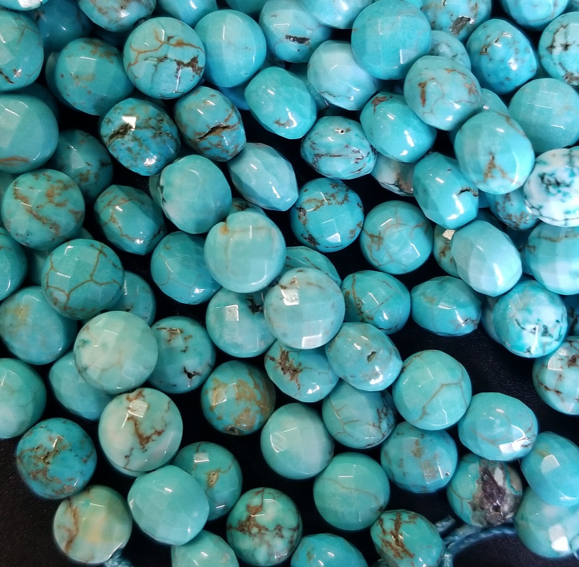 Turquoise Faceted Jade 6mm 8mm Beads Jade Beads Frosted - Etsy