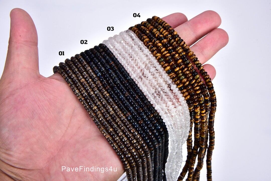 Heishi vs. Rondelle Beads - Dakota Stones