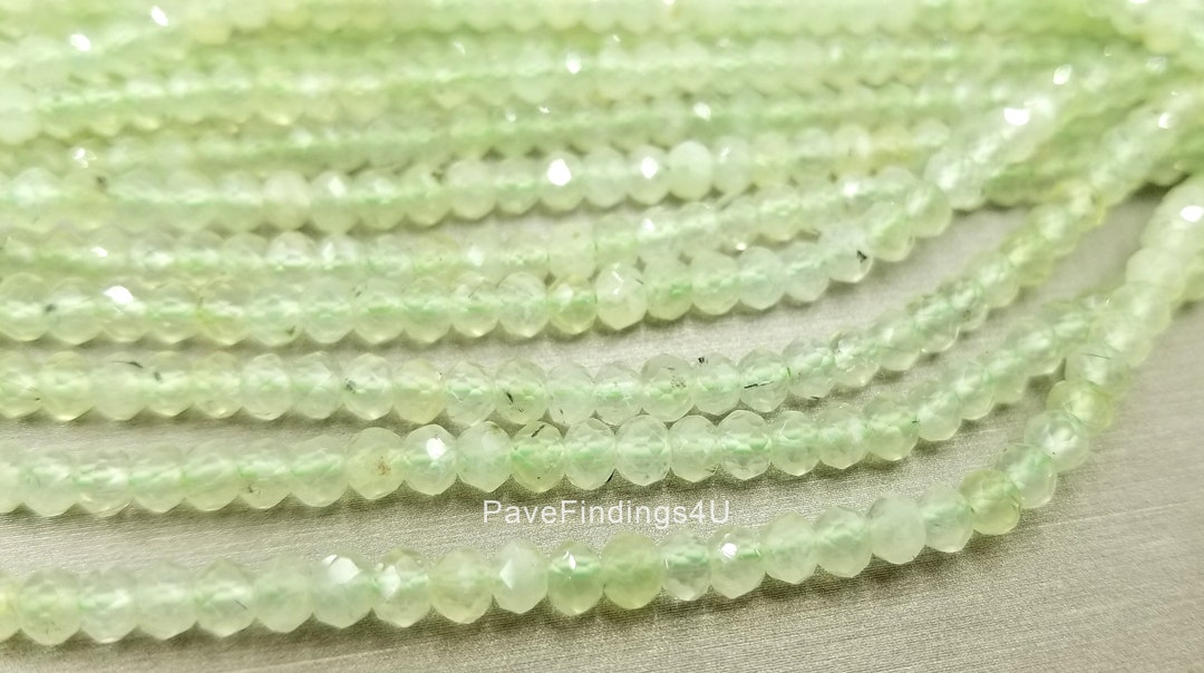 Großhandel Feine 2x4mm Mehrfarbig Rondelle Edelstein Halskette