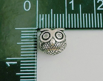 Antique Gold Animal Head Beads, Wolf Dragon Owl Skull Head Beads for Bracelet Making Supply, Paracord Beads, Men's Bracelet Findings, BD097