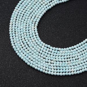 AAA Natürliche Türkis facettierte runde Perlen Echte Micro Facettenschliff Edelstein 15,5 &quot;Strang, 2 mm TUQ020