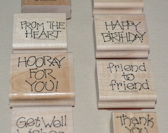 Used Stamp Set:  Stampin' Up Dot Greetings