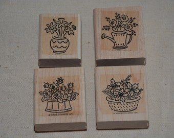 Rubber Stamp Set:  Stampin' Up Bitty Bouquets