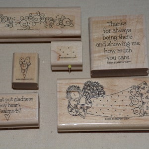 Used Rubber Stamp Set:  Stampin&#39; Up Glad Heart