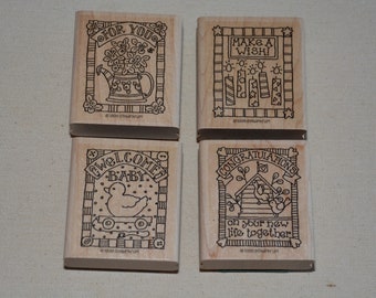 Rubber Stamp Set:  Stampin' Up  Gifted Greetings