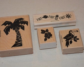 Rubber Stamp Set:  Stampin' Up  Tropical Heat