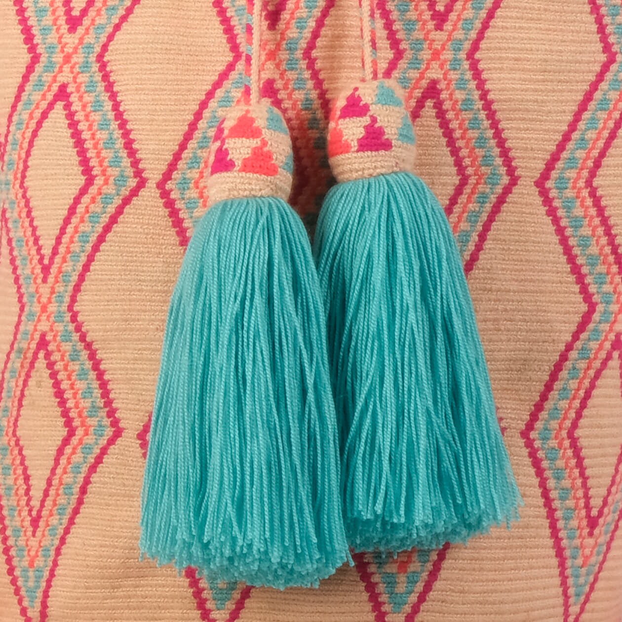 Pink Jalia Wayuu Handbag