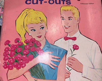 1962 Barbie and Ken Paper Dolls