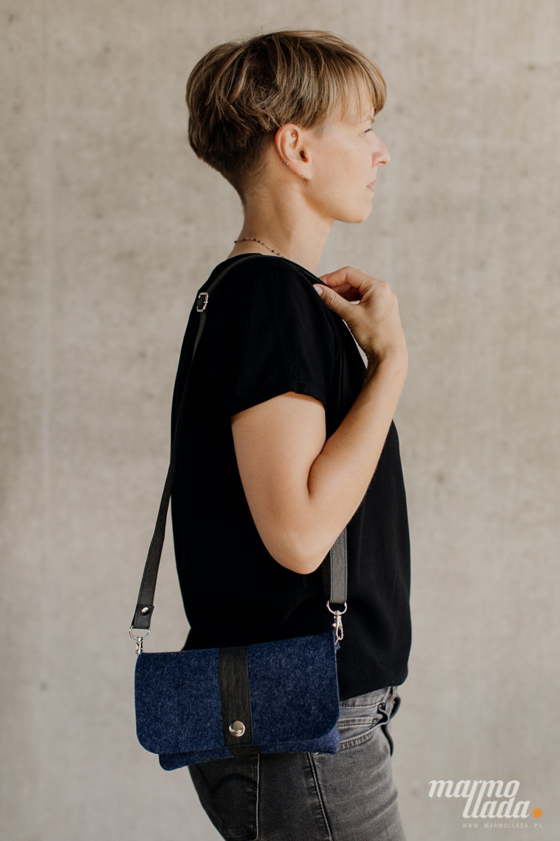 Hip Bag for Women Waist Belt Fanny Pack Bag Blue Clutch Etsy