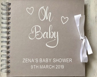 Baby Shower Guest Book Etsy Baby Shower Guest Book Etsy