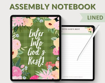 Circuit Assembly Digital Notebook "Enter Into God's Rest!"