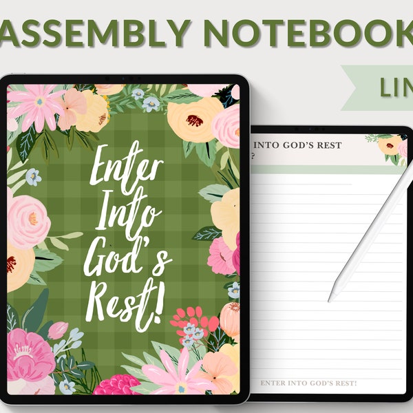 Circuit Assembly Digital Notebook "Enter Into God's Rest!"