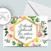 Printable Greeting Card W/ FREE Envelope Template 4x6 Foldable | Etsy