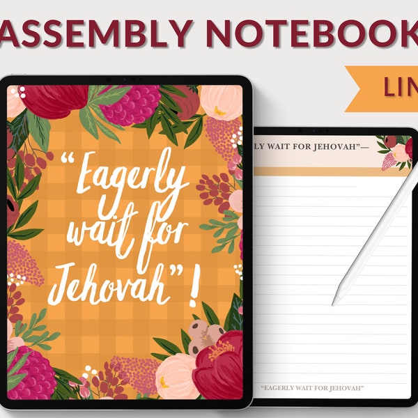 Circuit Assembly Digital Notebook "Eagerly Wait for Jehovah!"