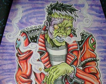 BoogeyRock Monster - Original Illustration