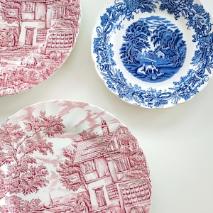English Dishes Myott The Hunter and Booths British Scenery