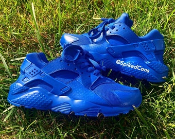 royal blue and gold huaraches