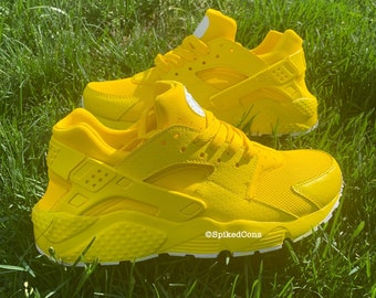 nike huarache peach