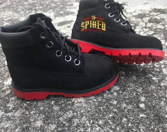 red timberlands mens