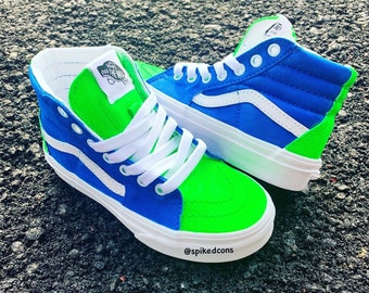neon color vans