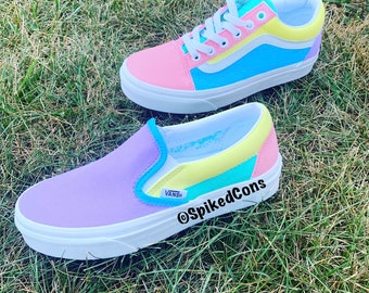 colorful vans for girls